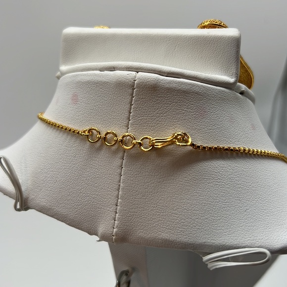 Bangkok Gold Plated Necklace Jewelry Set for Wedding NEW - Picture 4 of 7